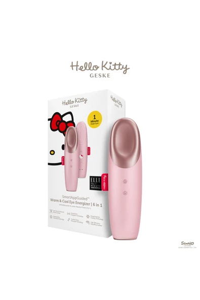 GESKE Hello Kitty Soğutma Ve Isıtma Sağlayan Akıllı Göz Çevresi Masaj Cihazı Warm & Cool Eye Energizer