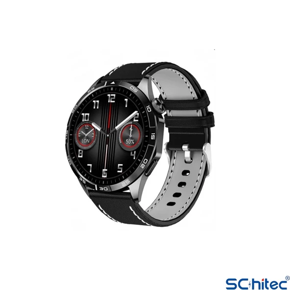 ScHitec GT4 Max Amoled Ekran Android İos HarmonyOs Uyumlu Akıllı Saat Siyah - 2