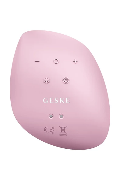 GESKE Titreşimli, Soğutma ve Isıtmalı, Led Terapili Yüz Maskesi Bakım Cihazı Sonic Warm & Cool Mask - 2
