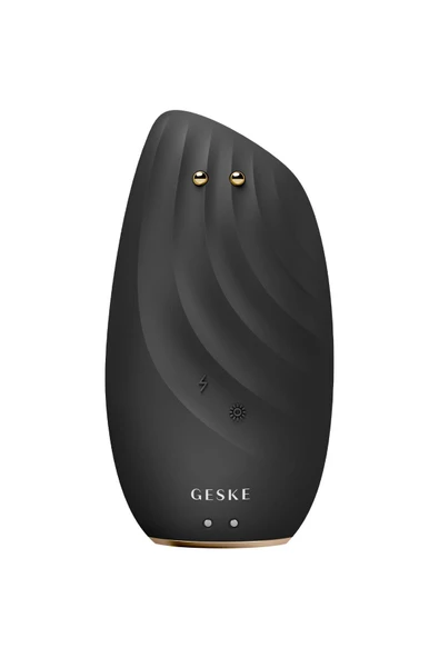 GESKE Titreşimli Mikro Akım Termal Yüz Temizleme ve Cilt Sıkılaştırıcı Cihaz Sonic Thermo Facial Brush Face-Lifter - 2