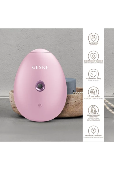 GESKE Buharlı Cilt Nemlendirici Ve Yenileyici  Yüz Bakım Cihazı  Facial Hydration Refresher - Resim 4