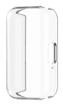 Samsung Galaxy Fit 3 Akıllı Saat Uyumlu Önü Kapalı Tam Koruma Silikon Ekran Koruyucu - 3