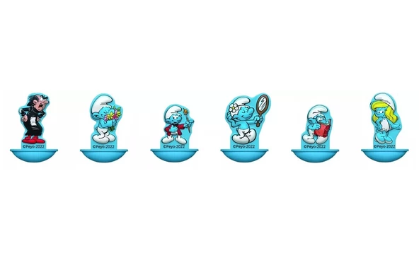 Smurfs Şirinler Glutensiz Çikolatalı Sürpriz Yumurta 20 g (3 ADET) - 5