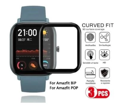 Amazfit GTS 2 Mini Akıllı Saat Uyumlu 5d Tam Kaplama Nano Ekran Koruyucu