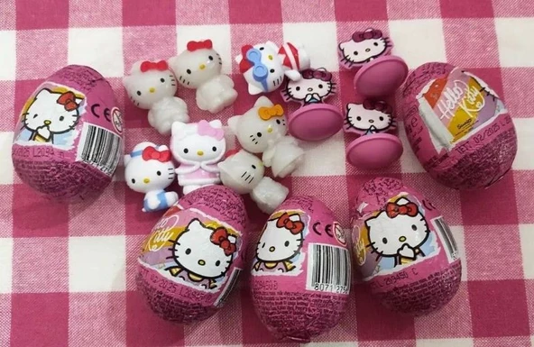 Hello Kitty Glutensiz Çikolatalı Sürpriz Yumurta 20 g (1 ADET) - 3
