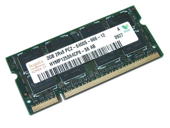 Hynix Ddr2 2gb Notebook Ram 2Rx8 PC2-6400s-666-12