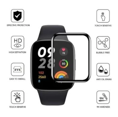 Xiaomi Redmi Watch 2 Akıllı Saat Uyumlu 5d Tam Kaplama Nano Ekran Koruyucu - 2
