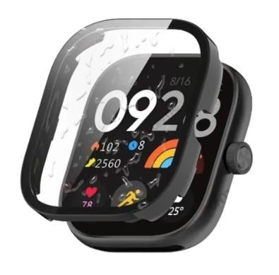 Xiaomi Redmi Watch 4 Akıllı Saat Uyumlu Tam Koruma Önü Kapalı Silikon Kılıf - 2