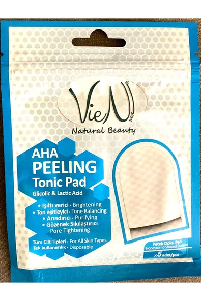 VİEN AHA PEELING TONIC PAD 5 Lİ - 3