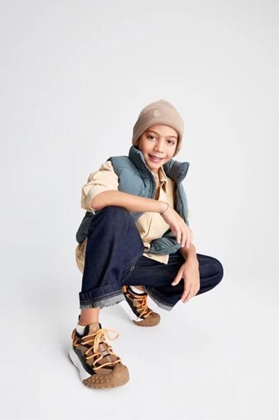 Vicco Jason 869.F24K.469 Erkek Çocuk Spor AYakkabı Camel 31-37 - Resim 5