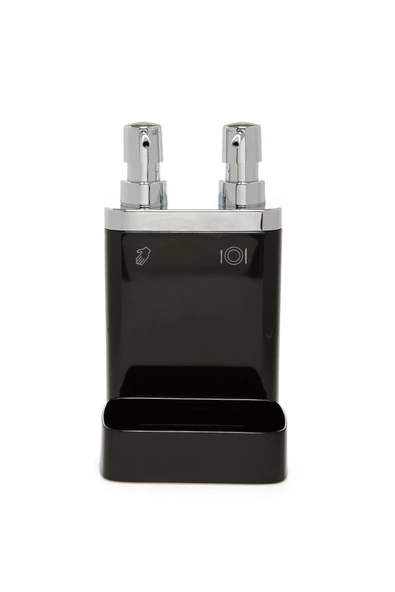 Prima Nova Viva 2'li Süngerli Sıvı Sabunluk Siyah M-e10-06 - Resim 3