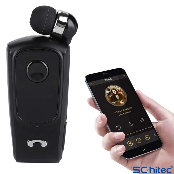 ScHitec YK24 Pro Makaralı Kablosuz Kulaklık Bluetooth 5.3 Siyah - 3