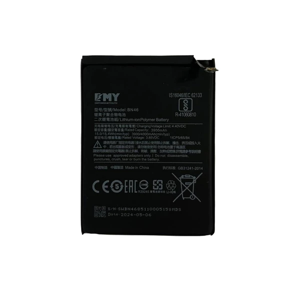 EMY Xiaomi Redmi Note 8 Batarya 3900mAh BN46