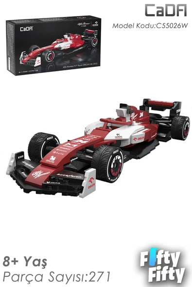 Vagonlife Cada Alfa Romeo F1 Team ORLEN C42 1/24 Scale -C55026W (271 Parça) Oyuncak Yapım Seti