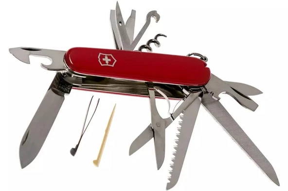 Victorinox Ranger 1.3763 Kırmızı İsviçre Çakısı 91mm 21F - 2