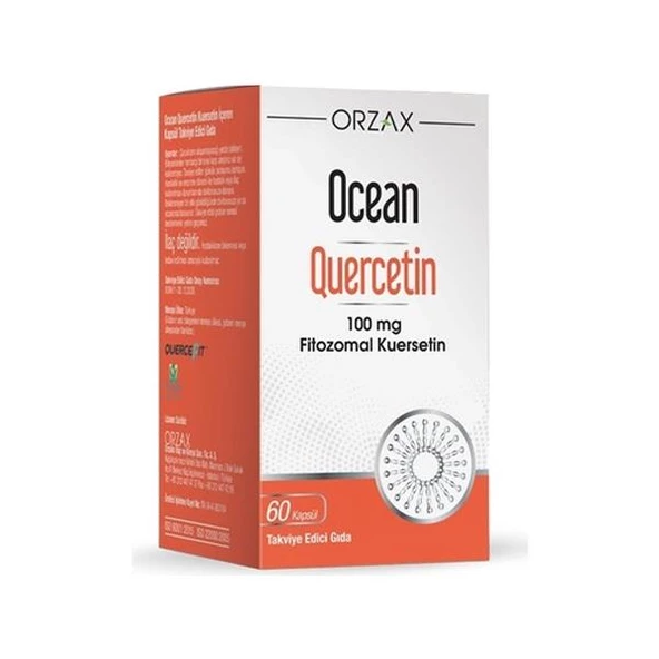 Ocean Quercetin 100 Mg 60 Kapsül-SKT:08/2027