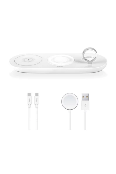 Ttec Aircharger Trio 3 ü 1 Arada Iphone -Watch-  Kablosuz Hızlı Şarj Aleti - 2