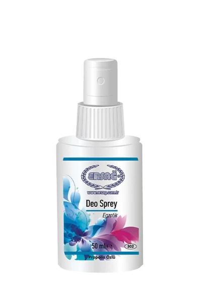 Ersağ Deo Sprey Egzotik 50 Ml(LÜTFEN KULLANIM ŞEKLİNİ OKUYUNUZ)resmi Distribütör Ürünü