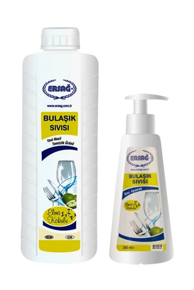 Ersağ Aparatlı Elmalı Bulaşık Sıvısı 1000 ml