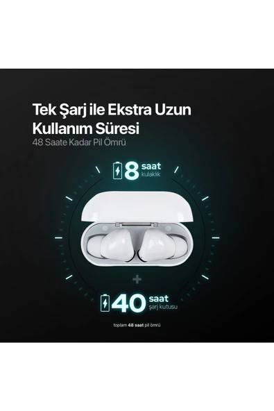 Ttec AirBeat Plus TWS Bluetooth 5.1 IPX6 Dereceli Kablosuz Kulaklık - 4