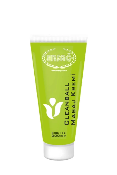 Ersağ Clean Ball Masaj Kremi 200 ml