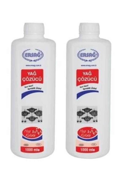 Ersağ Yağ Çözücü 1000 ml 2 Adet 114-62