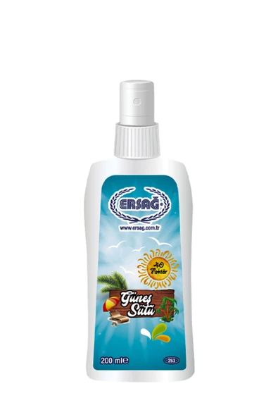 Ersağ Güneş Sütü 200 ml