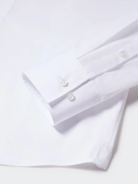 Mango Slim fit pamuklu gömlek - 3