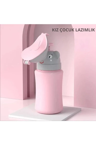 Trade Bazaar Taşınabilir Fincan Çocuk Bebek Pisuar Acil Tuvalet Çocuk Lazımlık İdrar Kutusu - 10