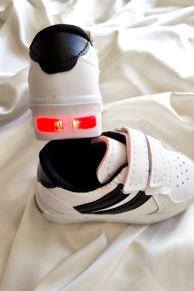 Unisex Işıklı Bebek Spor Hafif Taban Sneaker Ayakkabı Ilk Adım Ayakkabısı Bebek Ortopedik Ilk Adım Ayakkabısı Yeni Sezon Işıklı - 8