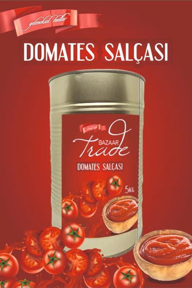 Trade Bazaar Gaziantep Güneş Kurusu Domates salçası 5 kg