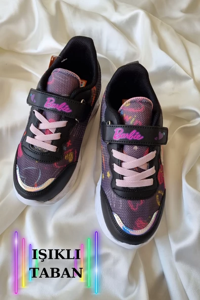 Kız Çocuk Hafif Yumuşak Ve Ortopedik Işıklı Yürüyüş Ve Spor Ayakkabısı - Resim 11