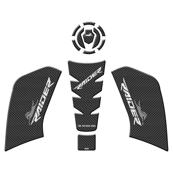 Tvs Raider 125 2023-2024 Uyunlu Tank Pad Set 001