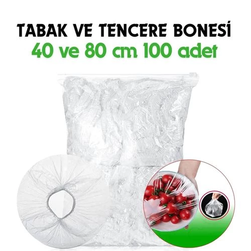 ModaCar Tabak ve Tencere Bone Seti 2 Boyutlu 100 ADET