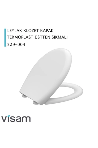 Leylak Yavaş Kapanan Klozet Kapağı (ÜSTTEN SIKMA) - 5