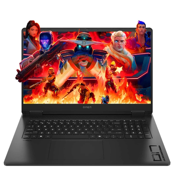 Hp Omen 17-DB0021N A44QSEA16 Ryzen7 8845HS 32GB 512SSD RTX4070 17.3" FHD W11P Dizüstü Bilgisayar