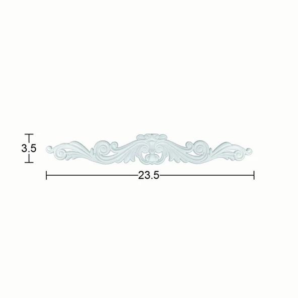 Bükülebilir Esnek Aplik 23,5x3,5cm EA-50
