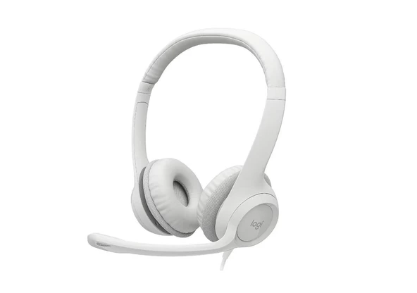 LOGITECH H390 MIKROFONLU BEYAZ KULAKLIK  981-00128 - 2