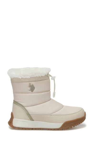 U.S. Polo Assn. RAINY 4PR 101812850 Kadın Bot Bej 36-40 - 2