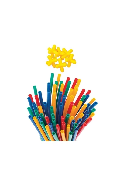 Eğiticioyuncak Süper Bambu Çubukları 300 Parça+puzzle City 128 Parça Eğitici Oyuncak Ikili Set - 3