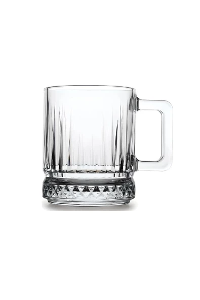 Paşabahçe elysia 4 lü kulplu fincan - çay kahveni fincanı kupası 55432 - 2