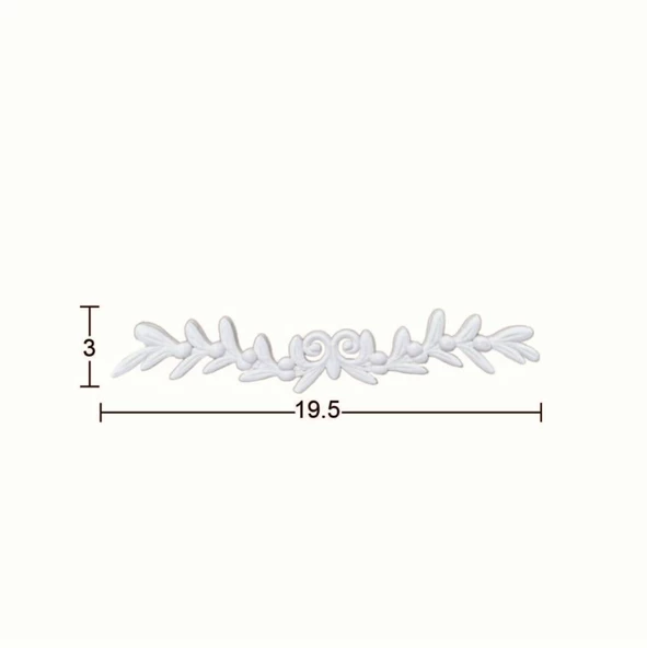 Bükülebilir Esnek Aplik 19,5x3cm EA-62