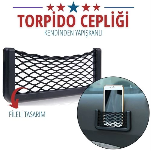 ModaCar Torpidoya Organizer Fileli Ceplik