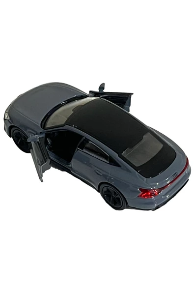 Audi Rs E-tron 2021 Model 1/36 Ölçek Elektirikli Nardo Gri - 2