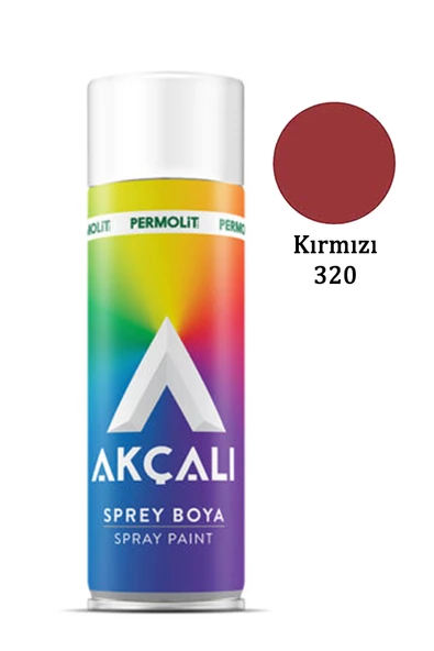 Akçalı Sprey Boya 320 Kırmızı 400ml