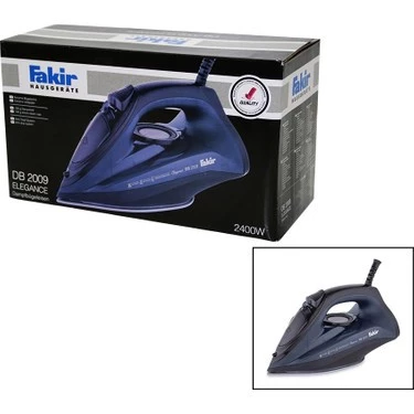 Fakir DB2009 Elegance 2400W Lacivert Buharlı Ütü - 2