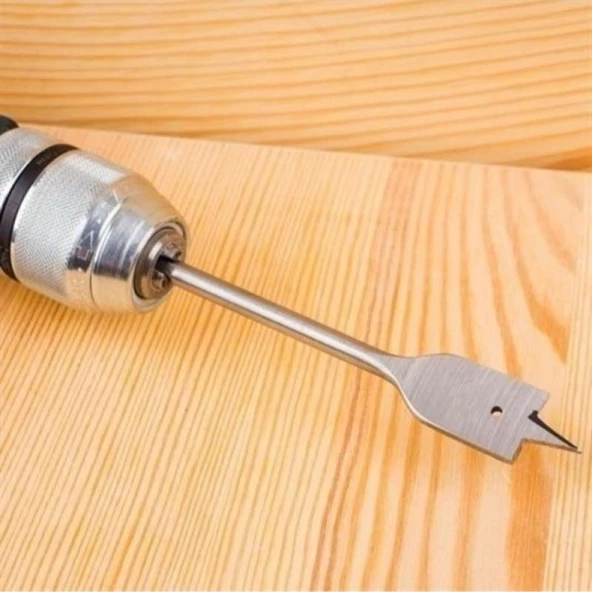 Maier Ø24mm. Ahşap Yaprak Matkap Ucu Bits Saplı Ağaç Delme Ucu Boy 152mm. MAWB24 - 3