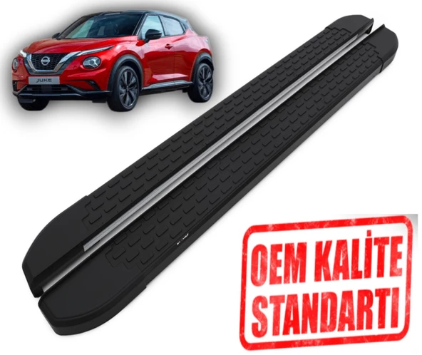 JUKE 2020 2021 2022 2023 2024 ARACA ÖZEL NEVADA SİYAH YAN BASAMAK ürün görseli 1