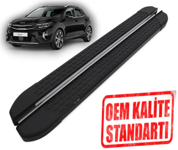 STONIC 2017 2018 2019 2020 2021 2022 2023 2024 2025 ARACA ÖZEL NEVADA SİYAH YAN BASAMAK ürün görseli 1