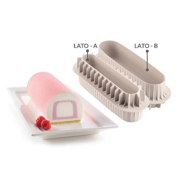 Silikomart Inserto Buche Silikon Pasta Kalıbı - Resim 6